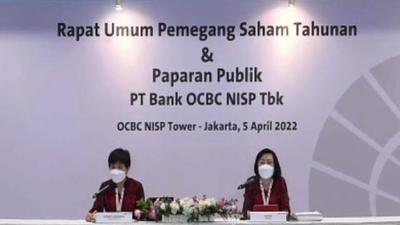 OCBC NISP Bidik Pertumbuhan Kredit Hingga 11 Persen Pada 2022